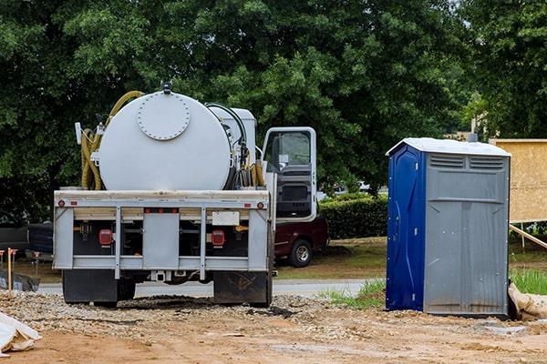 Porta Potty Rental of Groton workers